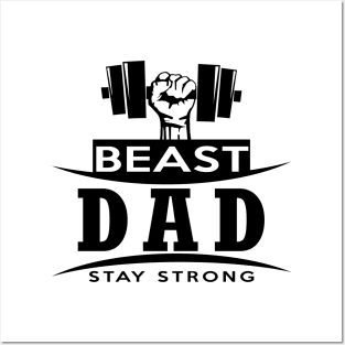 Beast Dad Posters and Art